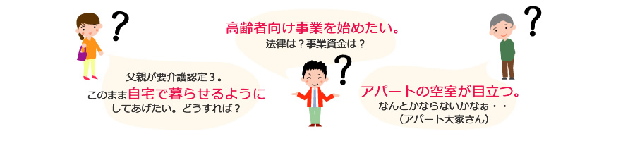 介護、地域医療の質問、相談